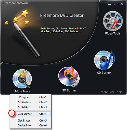 Activate Data CD/DVD Burner